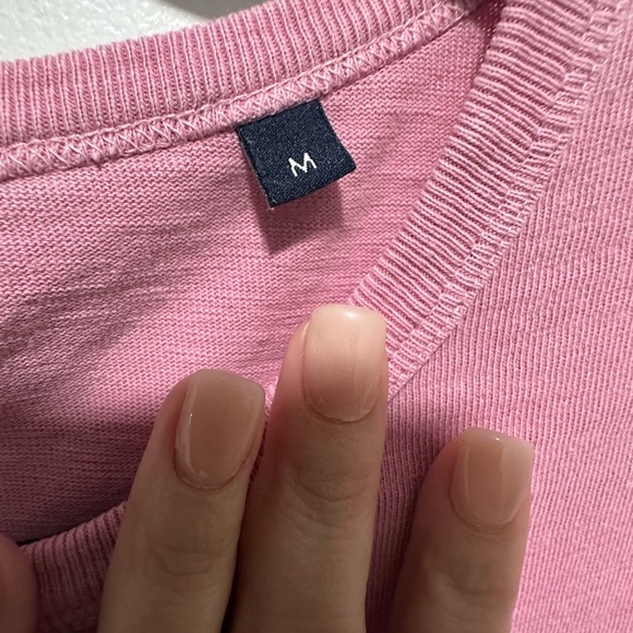 Eden Park Paris Men's Pink Long Sleeve Shirt NWOT size M - Picture 5 of 8